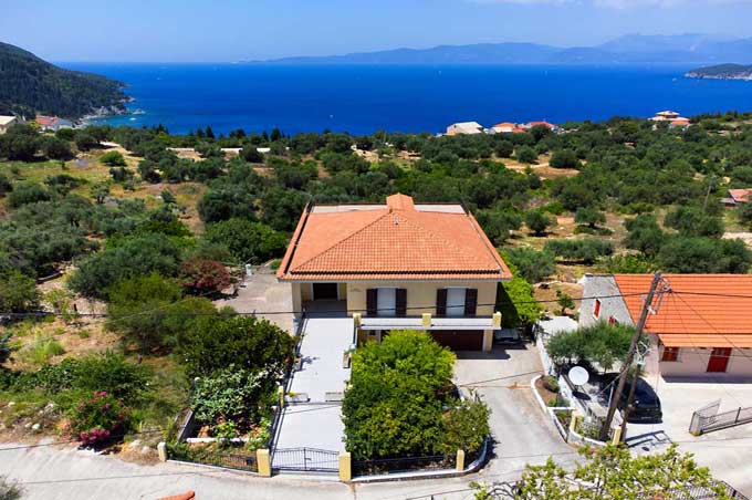ID-14AGS villa ithaca greece